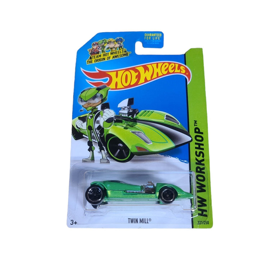 Hot Wheels HW Workshop 2014 Twin Mill Original Packaging