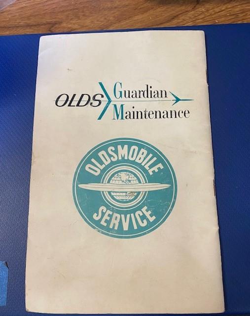 Vintage 1960 Oldsmobile Operating Manual