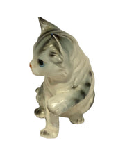 Napcoware Japan Porcelain Cat, Striped, Made in Japan, Model C9050