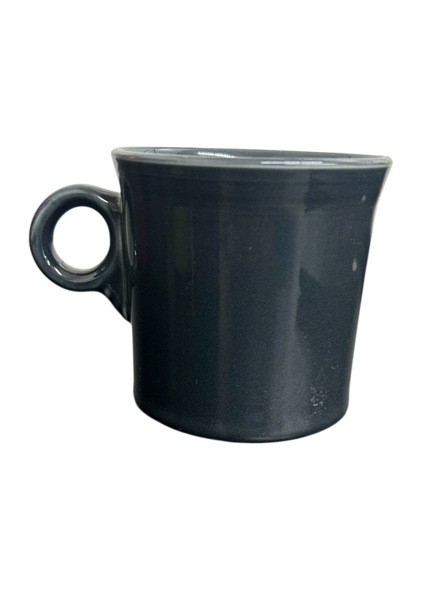 Fiesta - Slate Gray/Grey Ring Handled Mug Homer Laughlin Ceramic Coffee Cup HLC