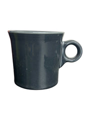 Fiesta - Slate Gray/Grey Ring Handled Mug Homer Laughlin Ceramic Coffee Cup HLC