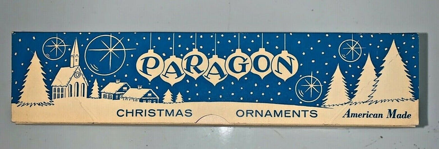 Vintage Paragon Mercury Glass Christmas Tree Ornaments Pack of 11