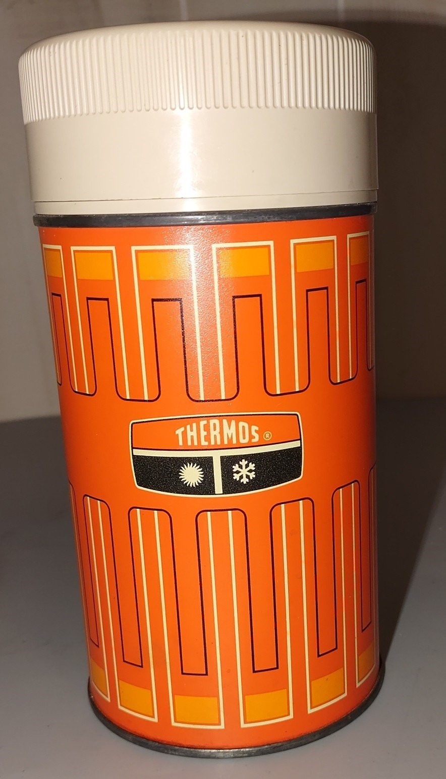 Vintage 1970's MCM Thermos King Seeley Thermos Co. Pint Size Metal Ins –  Shop Cool Vintage Decor