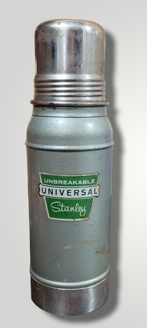 2 Quart Vintage Unbreakable Universal Stanley Metal Thermos – Shop Cool  Vintage Decor