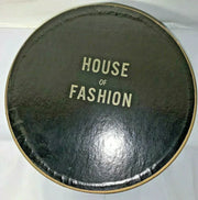 Vintage House of Fashion Real Rabbit Fur Hat w/ Box New