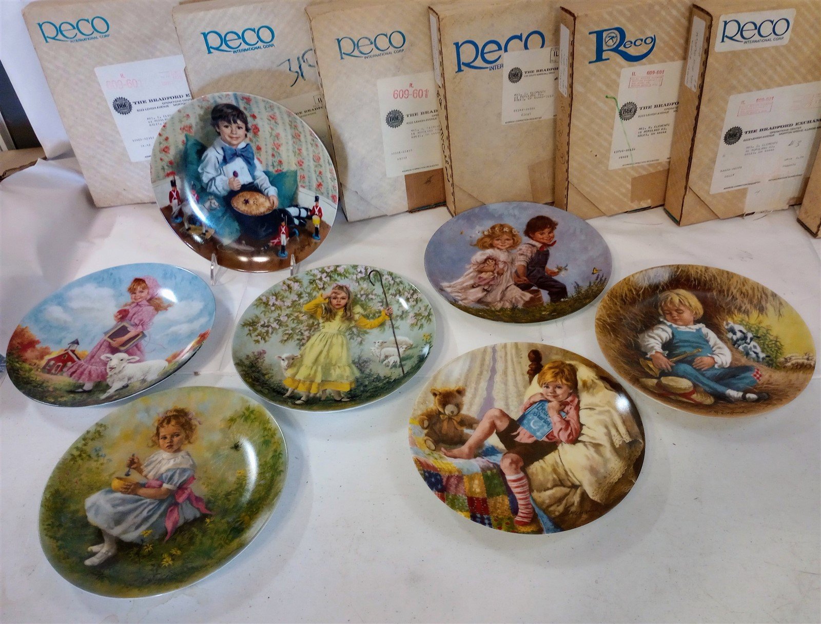 Mother Goose John McClelland Bradford Exchange 7 Collector