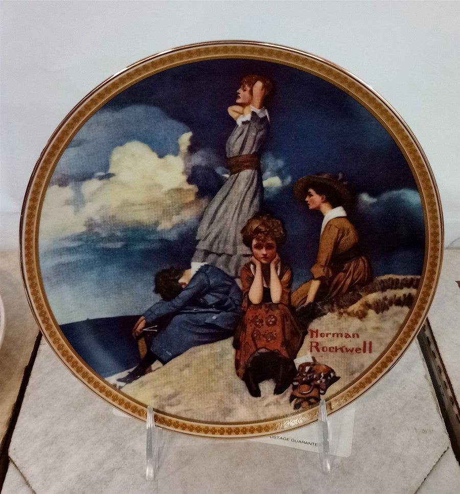 Norman Rockwell Rediscovered Women Bradford Exchange 10 Collectors Plates