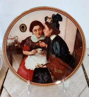 Norman Rockwell Rediscovered Women Bradford Exchange 10 Collectors Plates