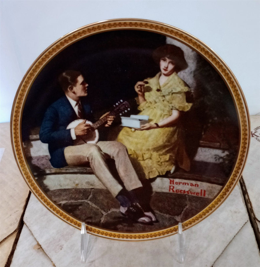 Norman Rockwell Rediscovered Women Bradford Exchange 10 Collectors Plates