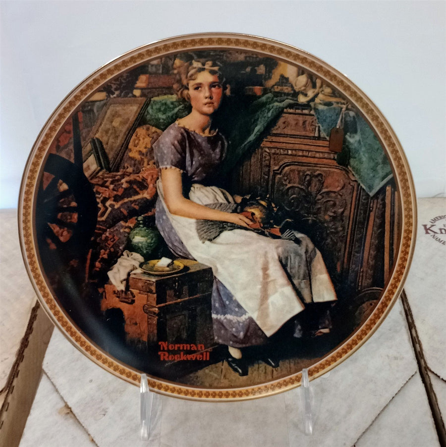 Norman Rockwell Rediscovered Women Bradford Exchange 10 Collectors Plates