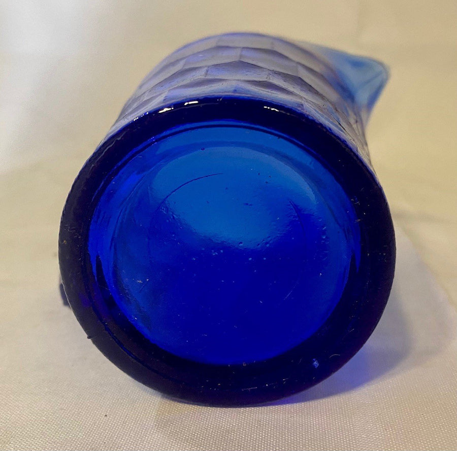 Shirley Temple Original Hazel atlas cobalt blue pitcher