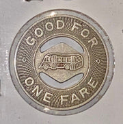 Augusta Georgia Coach Company School Bus Transit Token