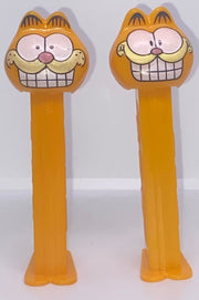 Vintage Garfield Pez RARE 2 - USA & Foreign issued Pez Dispenser 4.9 Neon Stem