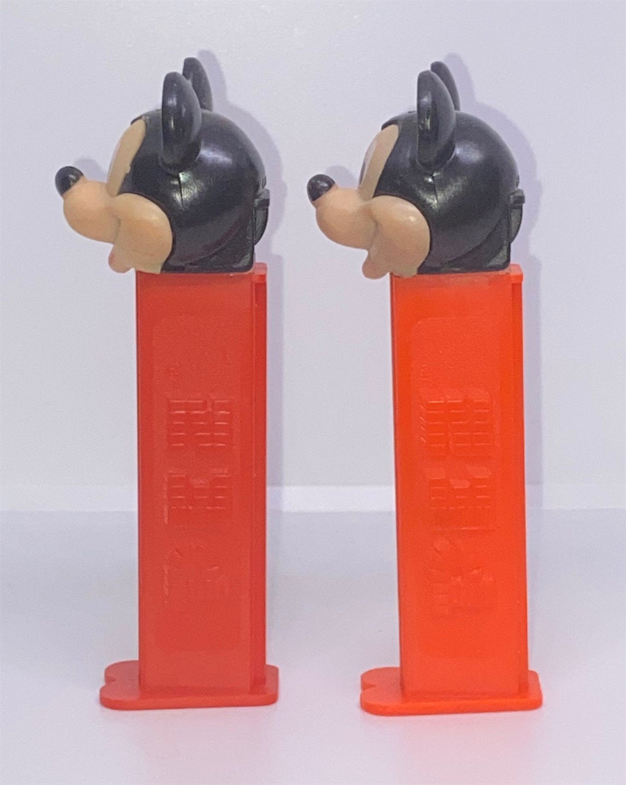 Mickey Mouse Vintage Pez Three Variations US and European Issues