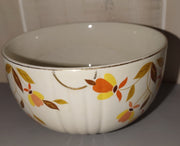 Vintage MCM Jewel Tea Autumn Leaf Halls Superior Kitchenware 6" Nesting Bowl