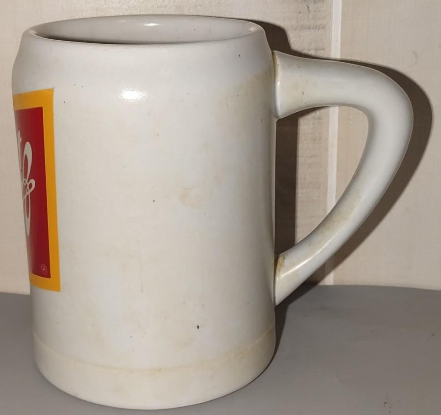 Vintage 1970's Brazilian Made Ceramarte Schlitz Mug