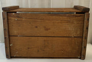 Antique 1925 Placerville Maid Mountain Bartletts Pear Box, Fruit Art, Wood Crate