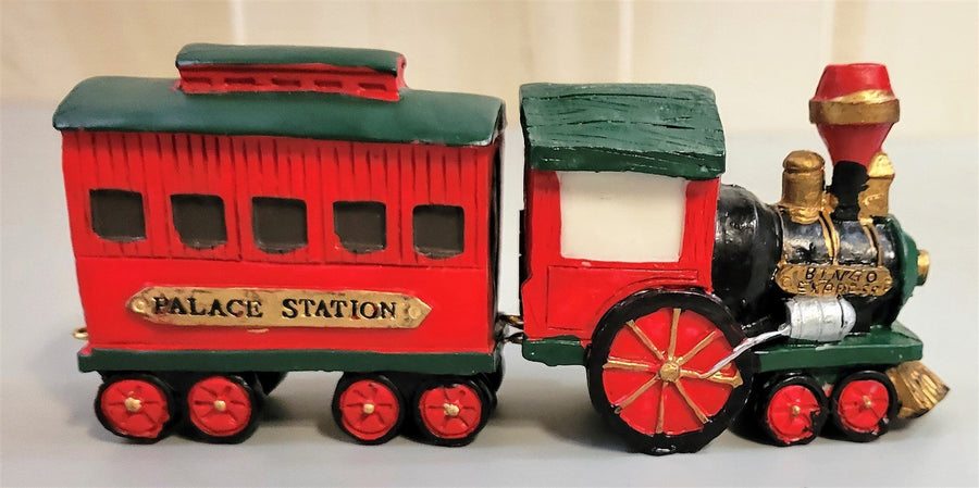 Vintage Train Ornaments Bingo Express Station Palace Boulder Station Casinos