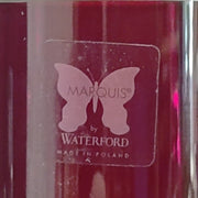 Vintage MCM 1970's Atomic Starburst Pressed Clear Glass Liquid Bar Decanter 12"