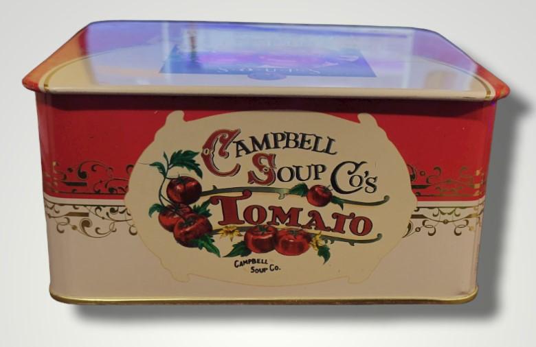 Vintage Campbell's Soup Company Decorative Tin Box