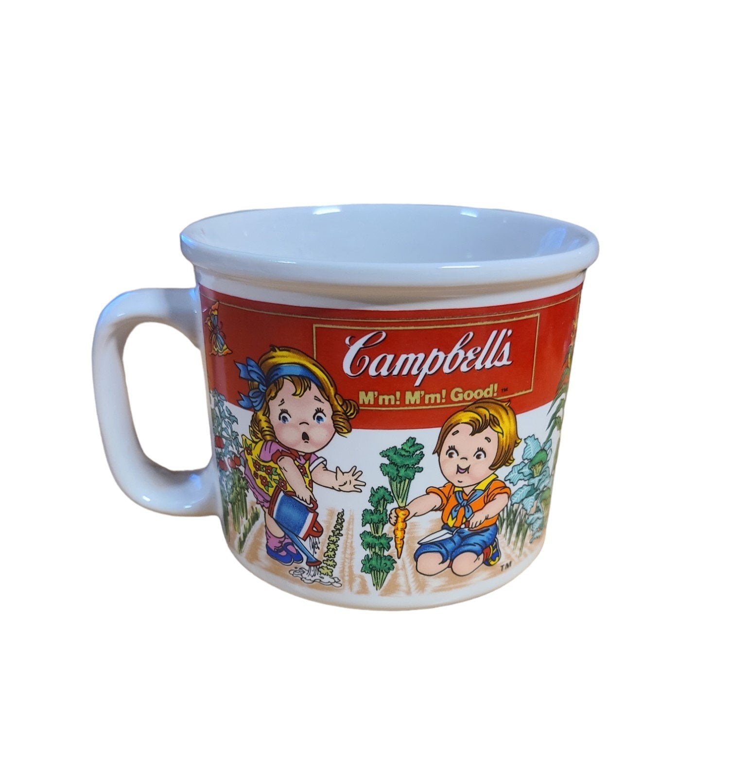 Vintage Campbell's Five Piece Soup Serving Set Mugs Westwood