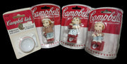 Vintage 90's Campbells Shelfkins & Campbells Bowl & Spoon miniature