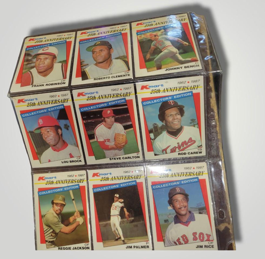 Vintage Baseball Cards 1989 Topps K-Mart 25th Anniversary--Lot of 18 Cards