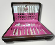 Antique Silver Set 1881 Rogers Silverplate By Oneida Brookwood/Banbury Pattern