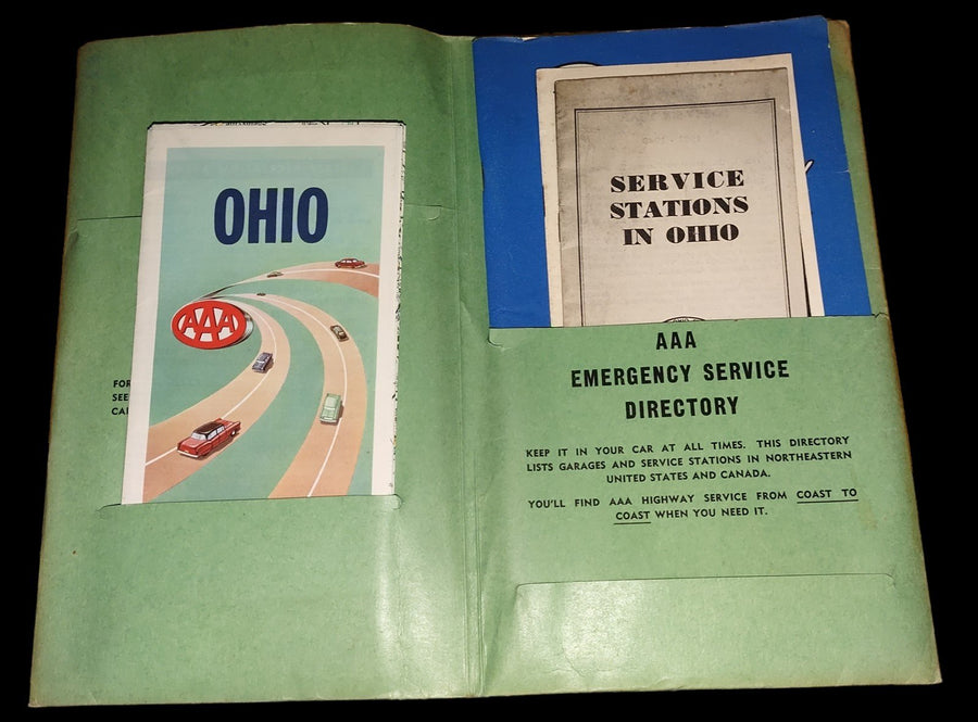 Vintage Youngstown Automobile Club Membership Packet 6 Piece Lot AAA Association