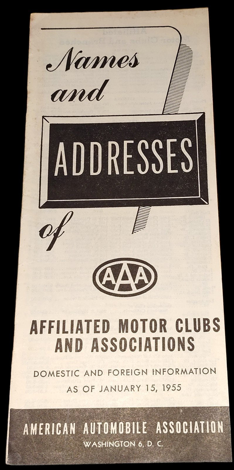 Vintage Youngstown Automobile Club Membership Packet 6 Piece Lot AAA Association