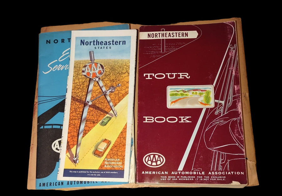 Vintage Youngstown Automobile Club Membership Packet 4 Piece Lot AAA Association