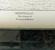 Home Thomas Jefferson Monticello Vintage Black Marble Frame Print Scott Kiefer