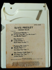Vintage Elvis Presley Set of 6 8-Tracks Memorabilia