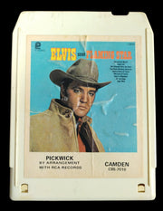 Vintage Elvis Presley Set of 6 8-Tracks Memorabilia