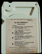 Vintage Elvis Presley Set of 6 8-Tracks Memorabilia