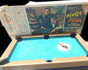 Vintage Entertainment Pivot Mini Pool Table Family Size MB Boardgame