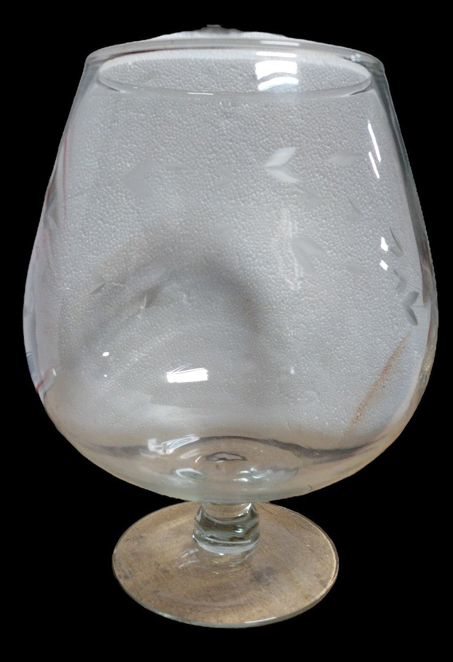 Vintage Mid Century Modern Wheel Cut Wheat Pattern Princess House Salad Bowl