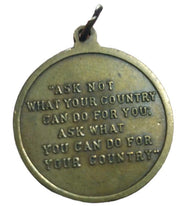 Vintage 1960s JFK John F Kennedy Political Campaign Pins and Gold Keychain Coins