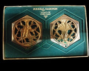 Vintage "12 Days of Christmas" Reed and Barton Set of Specialty Tree Ornaments