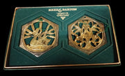 Vintage "12 Days of Christmas" Reed and Barton Set of Specialty Tree Ornaments