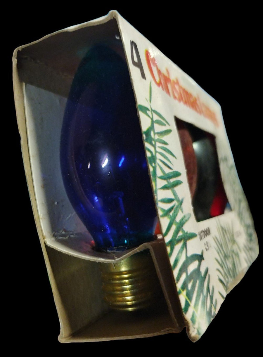 Vintage 20 Packs of 4-pack MCM Christmas Lights (80 total) 120v Outdoor C.9.25