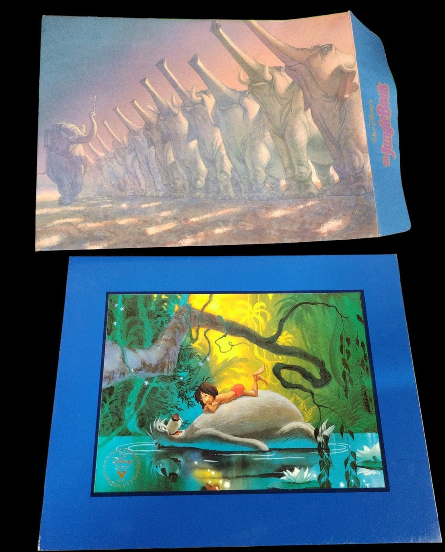 The Disney Store Exclusive Commemorative Lithograph THE JUNGLE BOOK Limited