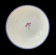 Tulips Dinnerware Set by Riva Designs 17pc 1970 MCM Midcentury Modern Vintage