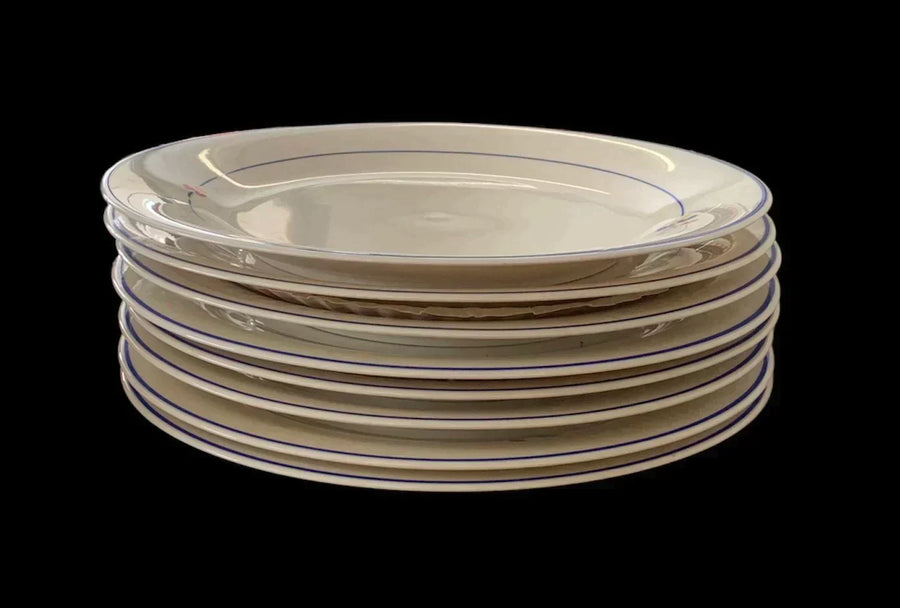 Tulips Dinnerware Set by Riva Designs 17pc 1970 MCM Midcentury Modern Vintage