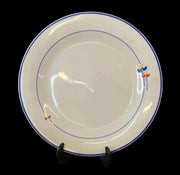 Tulips Dinnerware Set by Riva Designs 17pc 1970 MCM Midcentury Modern Vintage