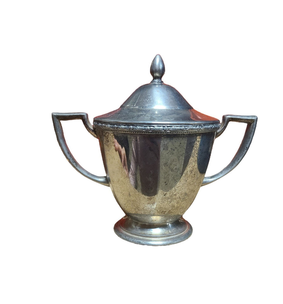 Vintage Arbor WMA Rogers Coffee Pot and Sugar Dish with Lid