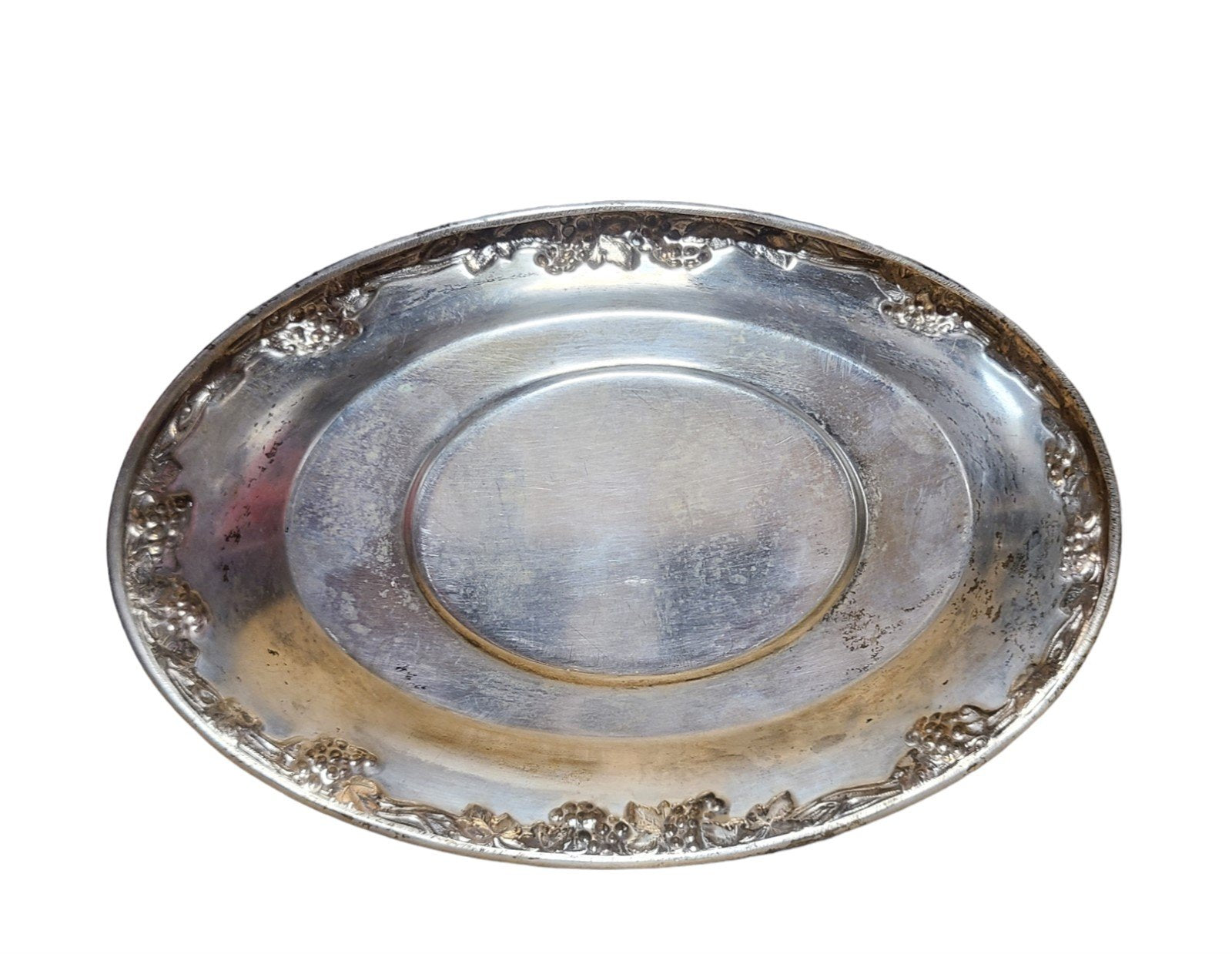 Vintage Gravy Boat with Plate