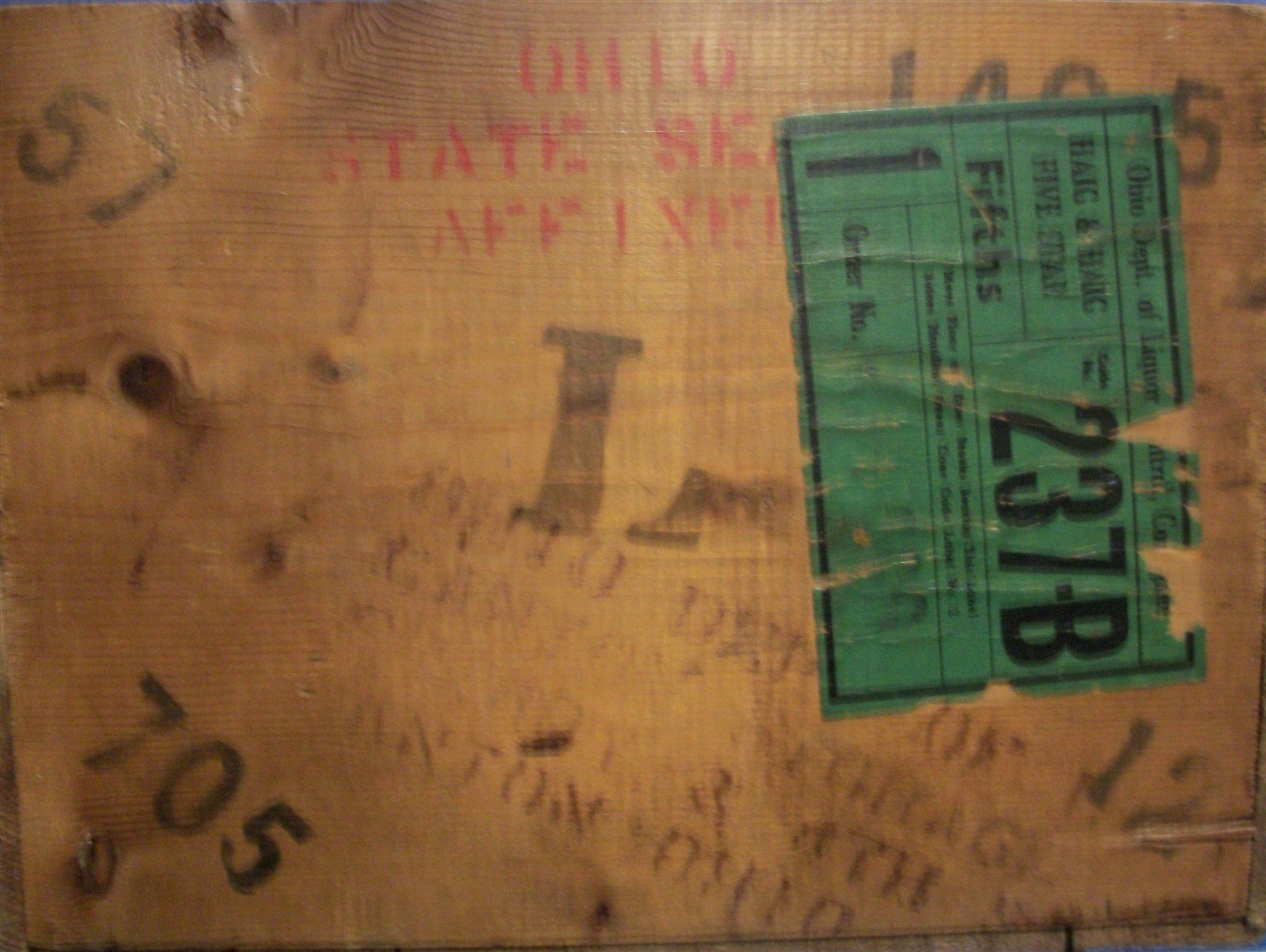 Vintage Haig & Haig Scots Whiskey Wood Crate