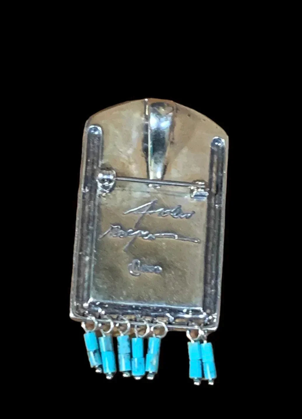 Sterling Silver Carolyn Pollack Andrew Rodriguez Mary Baby Jesus Fringe Pendant