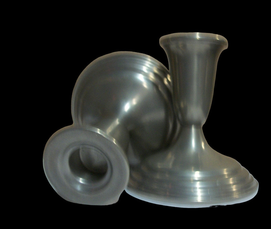 Pair of Vintage Antique Reed & Barton Pewter Candle Holders P214